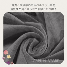 Office Chair Cover Velvet Fit Office Chair Cover Full Cover with Armrest Cover (Black, XL)