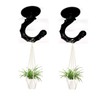 bnafes 2Sets Metal Ceiling Hooks, Heavy Duty Swag Ceiling Hooks