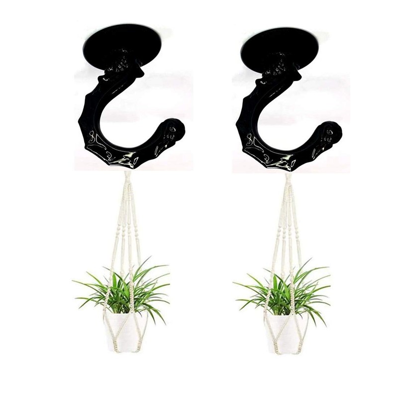 bnafes 2Sets Metal Ceiling Hooks, Heavy Duty Swag Ceiling Hooks