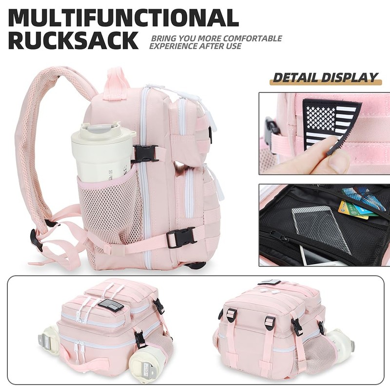 HongXingHai 9L Mini Tactical Backpack for Men and Women, Tactical