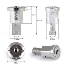 Lock & Key for Beaver Gumball Vending Machine