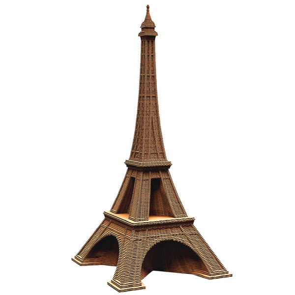 Cartonic - Eiffel Tower - 3D Cardboard Maker - Dimensional