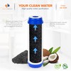 Aquaboon 5 Micron 10 x 2.5 Granular Activated Carbon Water