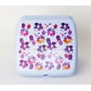 Tupperware Sandwich box, lunch box, lunch box, flowers