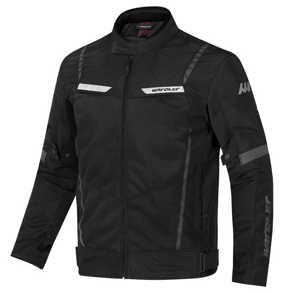 WARDLER Mesh Motorcycle Jacket Men, Riding Jacket, Lightweight for Summer,