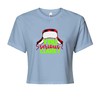 Cropped T-Shirt You Serious Clark T-Shirt X-Small Light Blue