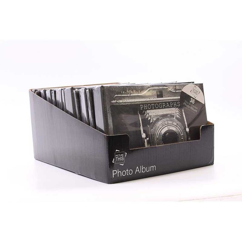 Tallon Vintage Camera Mini Photo Album Memo Slip In Pocket