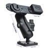 YNIBST Handheld Radio Holder&CB Radio Mic Hanger,Drill Base Mount W/Self-Tapping