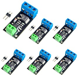 GERUI LR7843 FR120N D4184 MOSFET Control Module 30V 161A 100V 9.4A 40V 50A 3V or 5VSignal 3V or 4V Signal MOS Tube Field Effect Tube Module Replacement Relay for Arduino (D4184) Pack of 6