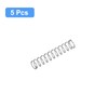 sourcing map Compression Spring, 5Pcs 304 Stainless Steel, 3mm OD,