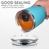 4 Pack - White Lid Gasket Rings for Insulated Stainless