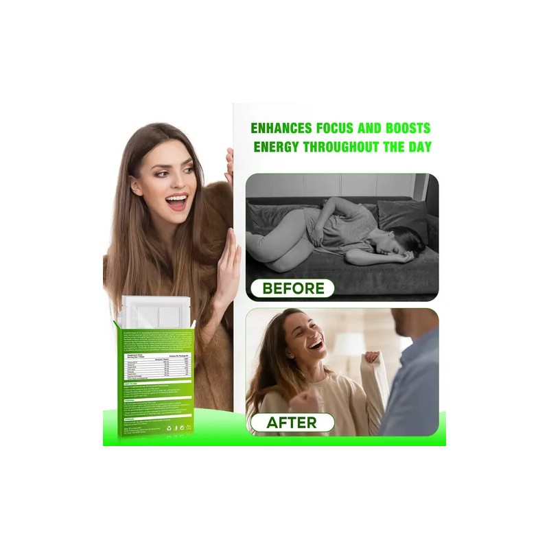 60 Parches Liberacion Prolongada Vitamina B-12 Revitaliza