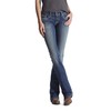 Ariat Female R.E.A.L. Mid Rise Stretch Entwined Boot Cut Jean