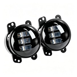 Faros Delanteros de Niebla LED de 3.5'' para Jeep Wrangler JL JLU JK JKU LJ TJ CJ 2007-2017, Luces en Parachoques Delantero, Alto/Bajo Aprobado por Pu