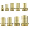 Solid Brass Pipe hosetails to Male bsp Thread for Pumps,Filters