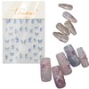 profit.relaxed Nail Sticker Character Butterfly Blue 1 Piece