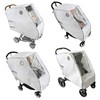 Masirs Baby Stroller Rain Cover - Universal Size, Provides Extra