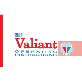 1964 Plymouth Valiant Owner's Manual - COLOR