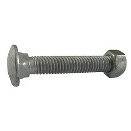 5/16"-18 x 1-3/4" Hot Dipped Galvanized Carriage Bolt w/Nuts, Full Thread, Grade A, Quantity 100 - by Fastener Depot, LLC
