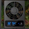 SOONHUA Reptile Ventilation Fan, Fan Dehumidifier with Humidity Sensor and