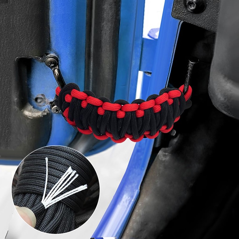 Door Limiting Straps, 2PCS Heavy Duty Adjustable Door Check Strap