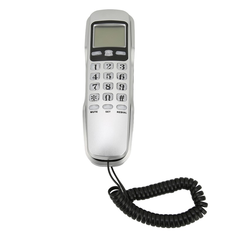 KXT888CID Landline Wall Phones Corded Landline Telephone with LCD Display