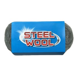 Steel Wool, 3'' x 11Ft, Grade #0000 - #4 Steel Wool, Steel Wool Mice Control - Fine 00 Steel Wool for Wood, Glass, Metal Polish, Steel Wool 00 for House, Holes, Kitchen(#00)