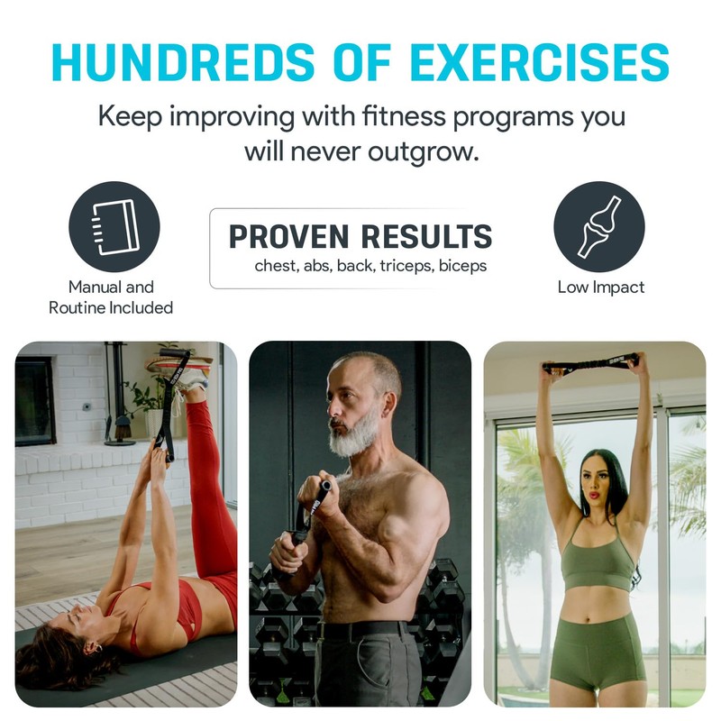 Bullworker Iso-Bow Pro Pair - Isometric Exercise Equipment - Self