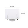Book Reading Stand Foldable 360 Degree Rotating Book Stand Acrylic