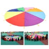 Kids Rainbow Parachute Physical Exercise Sensory Training Kindergarten Outdoor Group