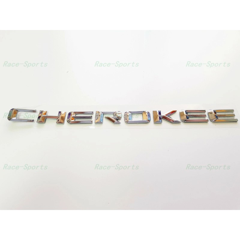 Jeep NEW 2PCS Kits Chrome GRAND CHEROKEE 3D Letters Emblems