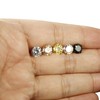 LOYALLOOK 5 Pairs Stainless Steel Cubic Zirconia Stud Earring Ear