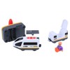 Remote Control Electric Train Toy Compatible with Wooden Track Car