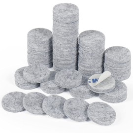 Shintop Shintop M?bel-Pads, 50 Stck, 5 mm Dicke Filz-Pads, Selbstklebende runde M?belf?e, Schutz fr B?den und M?bel, Grau