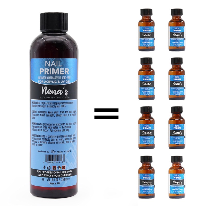 Nena's No-Burn Acid-Free Primer XTRABOND for Acrylic & UV Gels