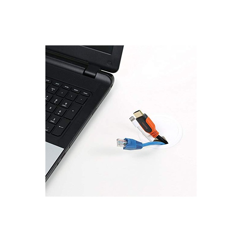 sossai® KDM2 Cable Grommet (Pack of 2) | Cable Duct