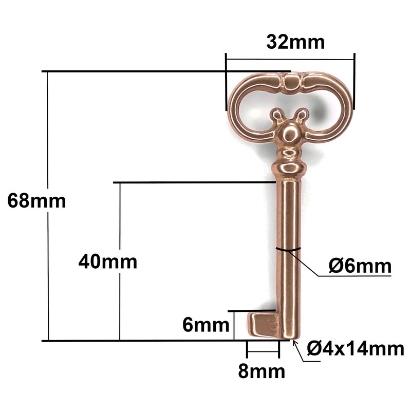 cyclingcolors Swivel Bar Lock Furniture Lock Gold Decorative Key Cabinet