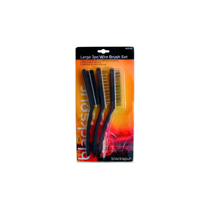 Blackspur BB-WB146 Large Wire Brush Set