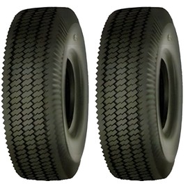 Major 2 (TWO) 2.80/2.50-4 Sawtooth Tires 4 Ply Rated Tubeless