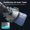 TOPGO Kfz-Halterung für Getränkehalter, verstellbare Kfz-Halterung für Smartphones, schwarz