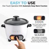 Courant Rice Cooker 8-Cup (Cooked), Removable Non-Stick Bowl, One Touch