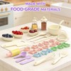 Gotoofun Kid Cooking Sets for Mini Kitchen, 45 PCS Montessori