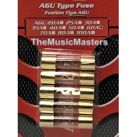 AP (5) AGU 60 Amp Fuses Distribution Block Fuse Car Audio Power Wire Amp Protection
