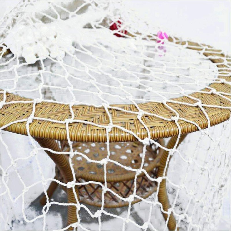 OJYUDD Fishing Net Decor, Fishnet Decor, Mediterranean Style Photographing Decoration,