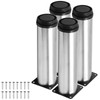 Cjueiom 4Pcs Stainless Steel Adjustable Legs 200mm / 7.9 Inch