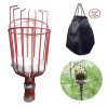 COCONUT Fruit Picker, Fruit Picker Pole with Basket Extendable Long