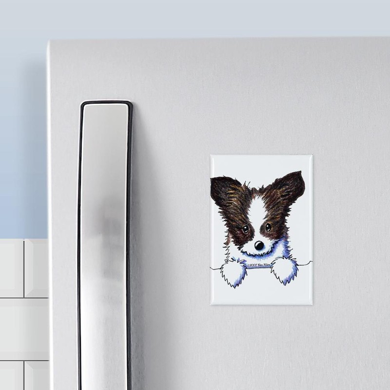 CafePress Pkt Papillon Puppy Rectangle Magnet (10 Pack) Rectangle Magnet,