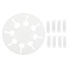 2pcs Bed Sheet Detangler Reduces Laundry Tangles Works in Washer