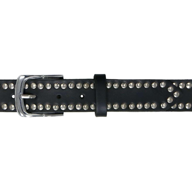 Hot Leathers BLA1128 Studded Leather Belt BLA1128 - Large
