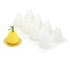 Restaurantware Pastry Tek Silicone Pineapple Baking Mold - 8-Compartment -